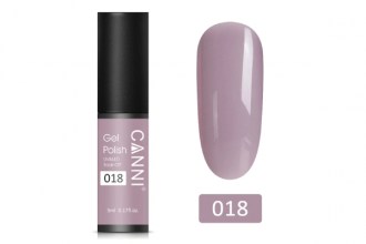 Canni 018 Gel polish, Light Pinkish (5ml)