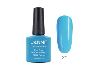 Canni 074 Gel polish, Fresh Blue (7,3ml)