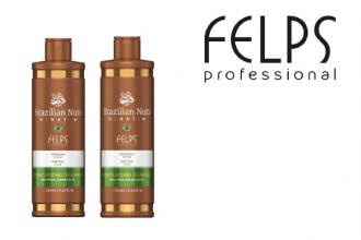 Felps Brazilian Nuts Keratin Home Hair Care Pack (2x250ml)