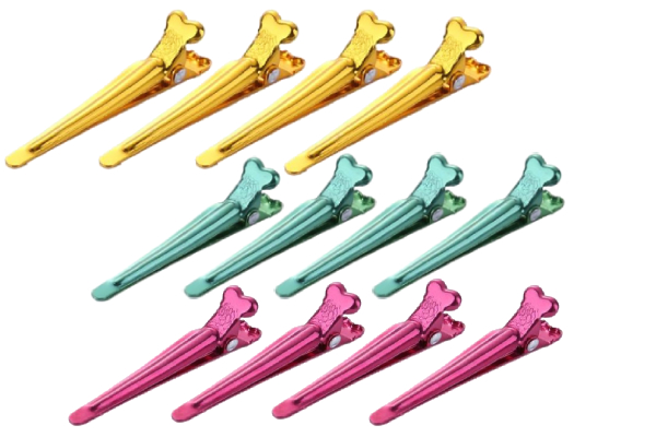 Clip Metal Multicolor, 54mm (12psc)