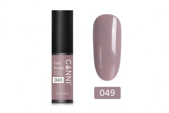 Canni 049 Gel polish, Khaki Grey (5ml)