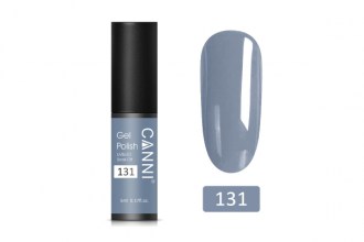 Canni 131 Gel polish, Bright Gray (5ml)