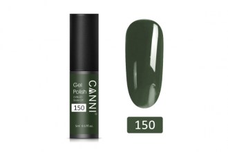 Canni 150 Gel polish, Blackish Green (5ml)