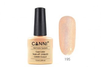 Canni 195 Gel polish, Sparkling Shampane (7,3ml)