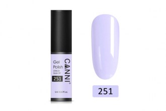 Canni 251 Gel polish, Light Pink (5ml)