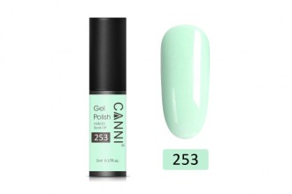 Canni 253 Gel polish, Mintcream (5ml)