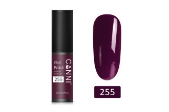 Canni 255 Gel polish, Light Marsala (5ml)