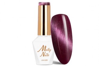 MollyLac Gel Polish Cat Eye Seduction Nr.245 Velvet Mauve (8g)
