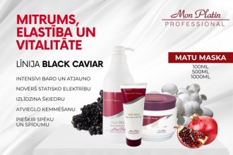 Mon Platin Black Caviar Hair Mask, 100ml