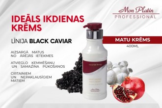 Mon Platin Black Caviar Moisturizing Hair Cream, 400ml