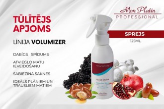 Mon Platin Black Caviar Volumizer Spray for fine, thin and fragile hair, 125ml
