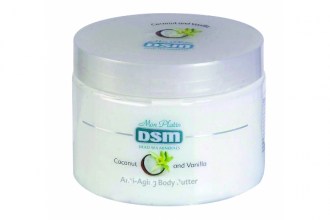 Mon Platin Dead Sea Minerals AAnti-Aging Body Butter with Coconut and Vanilla, 300ml